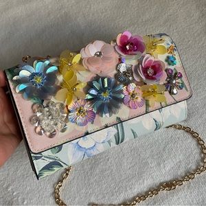 Aldo evening clutch floral